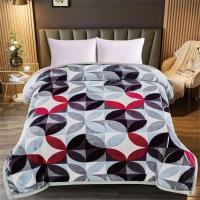 STARLEY-Manta estampada otoño / invierno 200x240cm para cama 135cm, manta grande de sofá extra suave y cálida, 100% poliester  manta estampada 4kg - details 2