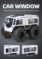 Modelo De Coche Todoterreno De Metal Diecast 1:24 Sherp Ruso Con Sonido Y Luz Coleccionable Para Hobby O Regalo Para Mayores De 14 Años - details 12