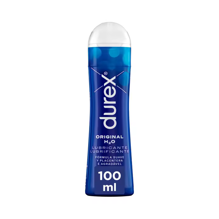 Lubricantes Durex 100ml, para sexo seguro. Naturals H2O, Hidratante, Extra Sensitivo, Original, Calor, Frescor, Fresa, Cereza y Perfect Connection - 1