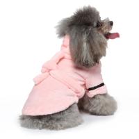 Bata De Baño Para Perros Con Gorro Ropa De Dormir Suave Para Mascotas Calienta Y Seca El Pelaje Ideal Para Perros Y Gatos Pequeños - details 10
