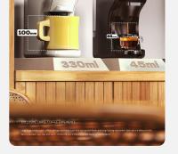 Hibrew H1b 6-En-1 Cafetera Capsulas Portatil , Cafetera Superautomatica Tanque De Agua De 600 Ml, Cafetera Express 19 Bares, Modo FríO/Caliente, Indicador Led, Para CáPsulas Kcup/Nes/Dg/Polvo De Espresso, Color Beige - details 8