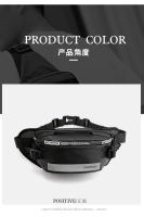Bolsa De Cintura Para Hombres Antirrobo Con Correa Reflectante Múltiples Funciones Bolsa De Hombro Estilo Casual Material Nylon - details 23