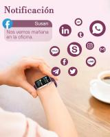 Reloj inteligente para mujer, pulsera intelente para mujer con oxímetro, resistente a agua IP68, exphere DIY - details 1