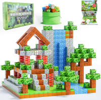 100PCS Bloques De Construcción Magnéticos Grandes DIY Juguetes Educativos Para Niños Set De Diseñador Creativo Regalos Para Niños Aprendizaje a Través De La Juguete - details 0