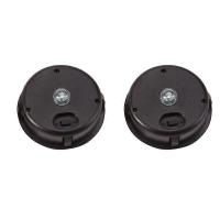 6Pc Solar Powered Replacement Round LED Light Box Solar Battery Box Solar Cells -Ion Battery Charge - details 1