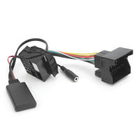 Adaptador De Audio Bluetooth 5.0 Con Micrófono Para Coche 59.1in Cable AUX Compatible Con E60 E63 E64 E65 E66 E87 modulo Bluetooth - details 1