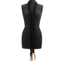 2M Boa De Plumas Para Árbol De Navidad Decoración De Fiesta De Boda Traje De Noche Adorno De Tela Con Cinta Artículos De Ropa Para Mujeres Material De Poliéster - details 3