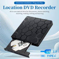 Unidad De DVD RW Externa USB 3.0 Tipo C 2 En 1 Interfaz Slim Lectura Y Escritura Para Laptop PC Lector Y Reproductor De Óptico CD Y DVD - details 5