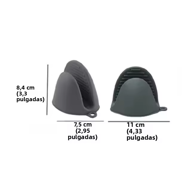 Juego De Accesorios Para Air Fryer Redondo Moldes De Silicona Repasadores De Horno Y Barbacoa Placa De Hornear Para Pizza Y Pastel - 1