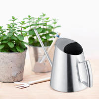 Botella De Riego De Acero Inoxidable De 1500ml Gran Capacidad Con Boquilla Larga Suministros De Jardín - details 5