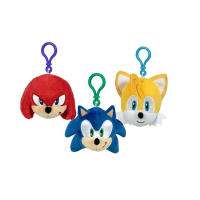PLAY BY PLAY-SONIC PELUCHE CON LLAVERO PACK 3MODELO 10CM - details 0