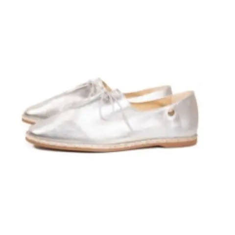 Zapato OSUR Mujer Slip On Caqui Piel de Lana Suela Caucho Blanca - 1