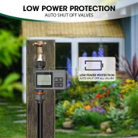 Timbre De Agua Automático Insoma Sistema De Riego Inteligente Con Pantalla LCD IPX7 Para Jardín Equipo De Programación De Rociador - details 7