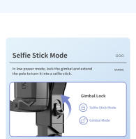 Q18-estabilizador de cardán para escritorio, palo Selfie, trípode con luz de relleno para teléfono móvil iPhone - details 10