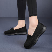 Zapatos Planos Cómodos Para Mujer Verano Transpirables De Malla Para Caminar Al Aire Libre Zapatos Casuales Slip-On Ligeros - details 9