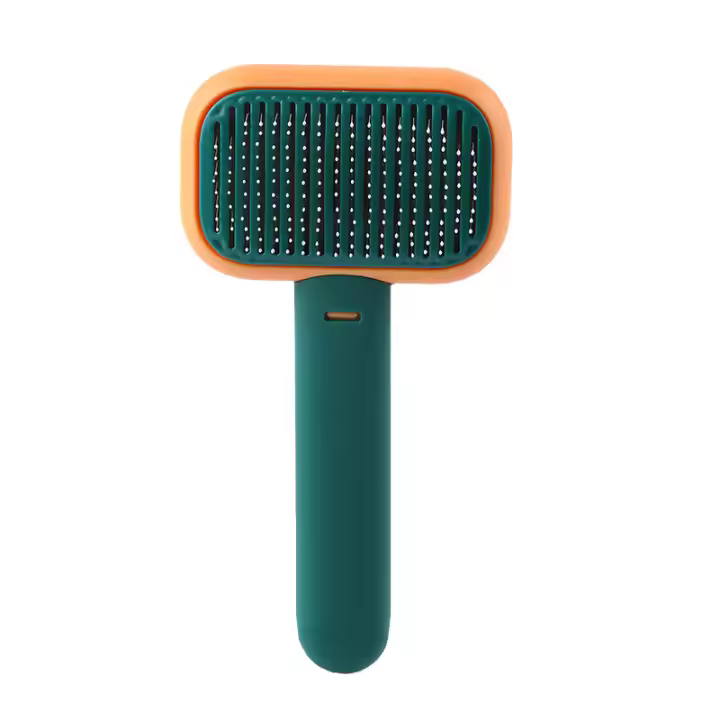 Cepillo Para Peluquería De Mascotas Para Perros Y Gatos Eliminador De Pelusa Desenredante Adecuado Para Cabello Largo Y Enredado Herramienta De Grooming - 1