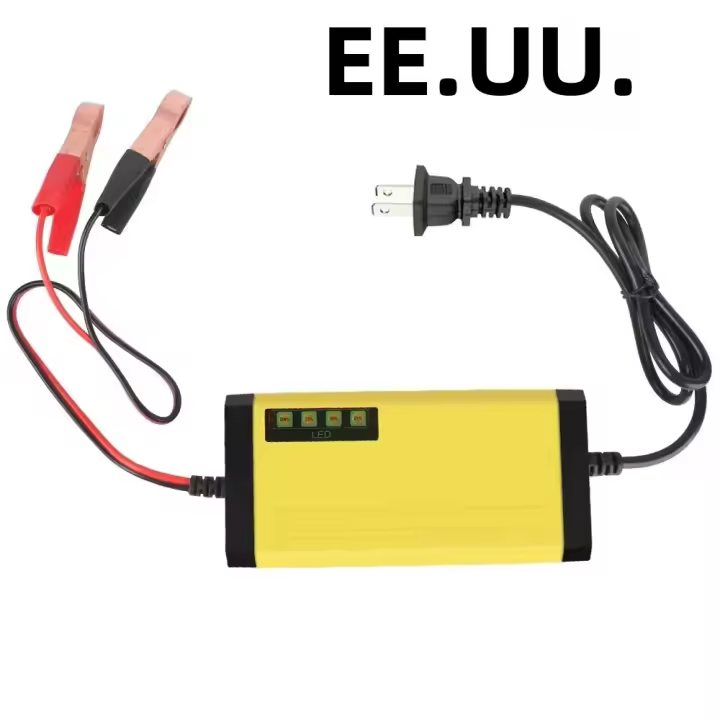 Cargador De Batería De Coche 12V 2A Reparación Pulsada Potencia 220V LED Pantalla Para Baterías De Agua Y Secas Moto Y Camión - 1