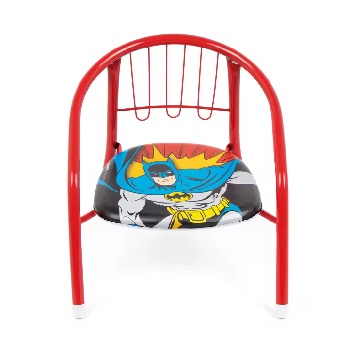 ARDITEX BT15783 Silla de metal de 35.5x30x33.5cm de WARNER BROSS-Batman - 1