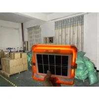 Lámpara De Inundación Solar Recargable 200W LED Portátil Para Exteriores Proyector De Luz Con Reflectivo Para Construcción - details 20