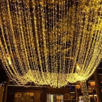 Luces LED De 10M/20M Con Enchufe EU Para Exterior Decoración Navideña Y Bodas Fiesta Y Año Nuevo Luces De Calle Para Jardín Y Casa - details 1