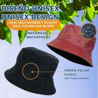 Gorro de Lluvia Impermeable Plegable Sombrero de Pescador Gorro para Hombres y Mujeres Gorro con Forro Interior Ideal para Senderismo, Deportes al Aire Libre - details 11