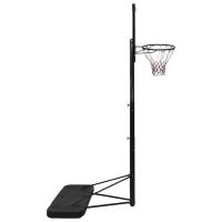vidaXL Canasta de baloncesto policarbonato transparente 256-361 cm - details 2