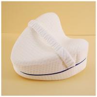 Almohada De Forma Corazón Para Dormir Lado Con Memoria De Espuma Suave Rebound Slow Almohada De Sueño Para Mujeres Embarazadas Material De Fibra De Bambú - details 3