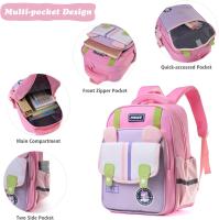 Mochipa para niños para la Escuela, Mochipa para niños para estudiantes de Primary, Mochila Escolar Ligera para niños y niñas (mochila gris) - details 1