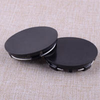 4pcs 70mm Tapas De Centro De Eje Para Ruedas De Coche Universales Negras/Oro Adecuadas Para RM Rines Tipo Tapas De Centro De Eje De Automóvil - details 5