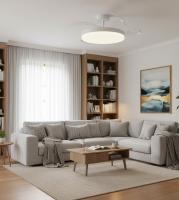 BEL AIR HOME - Ventilador de Techo ARES, Motor DC, LED 36W y Control Remoto, 3 Aspas Plegables, Dormitorios y comedores - details 3