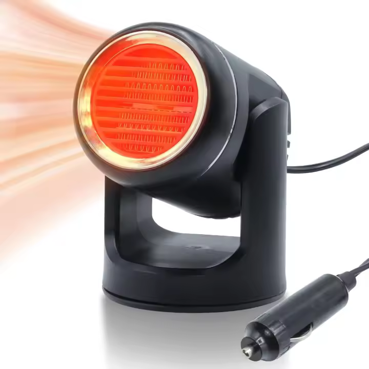 Calentador de coche, calentador de coche portátil de 12 V y 120 W y descongelador, calentador de coche que se conecta al encendedor de cigarrillos - 1