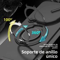 Funda De Teléfono Con Soporte Magnético De 360 Grados Para Redmi 14C Con Protección De Cámara Y Anillo Resistente a Arañazos Y Huellas - details 1