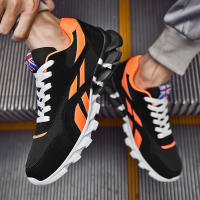Zapatos De Deporte Para Hombre 2024 Moda Transpirables Antideslizantes Absorbedores De Choque Cómodos Para Caminar Tallas 39-48 - details 14