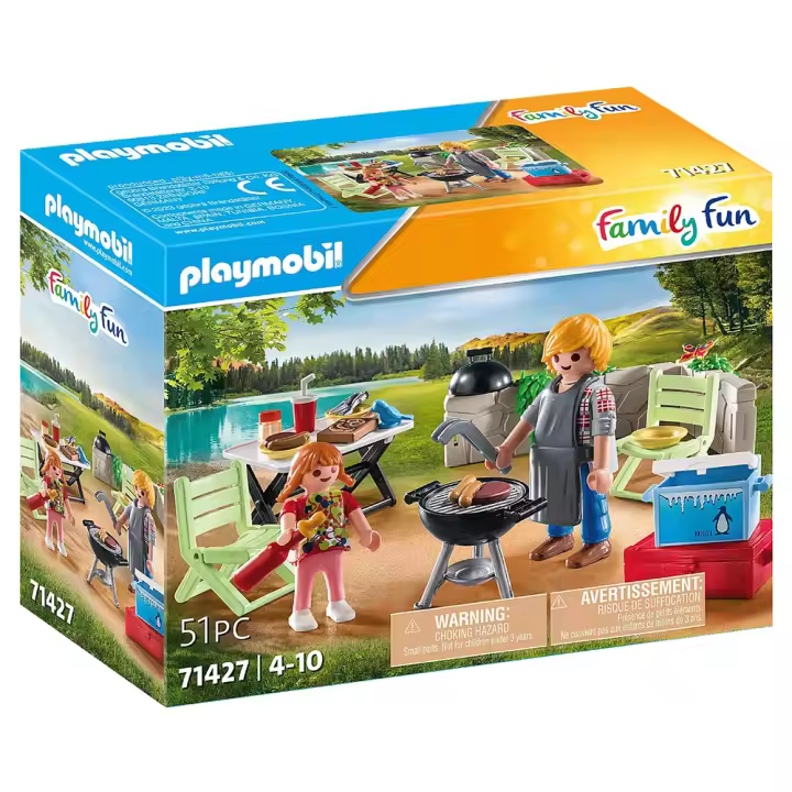 PLAYMOBIL - BARBACOA FAMILIAR, 71427, TIENDA CON LICENCIA OFICIAL - 1