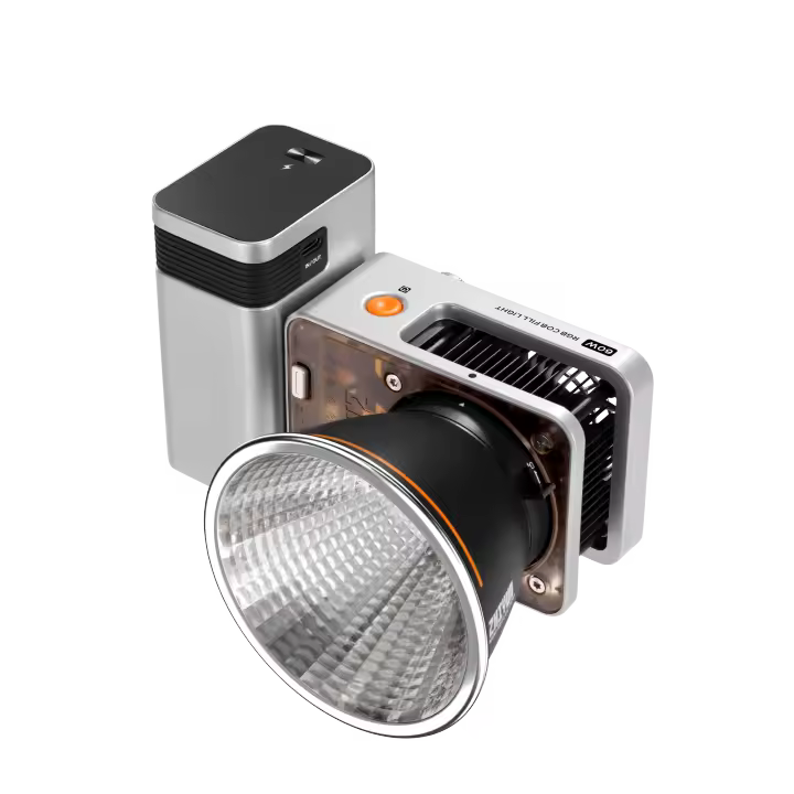 Luz LED COB Zhiyun Molus X60 RGB Versión Combo - 1