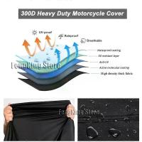 Para Honda Transalp XL 600 650 700 V XL700V XL650V cubierta de la motocicleta impermeable al aire libre scooter UV protector de la cubierta de la Lluvia - details 0