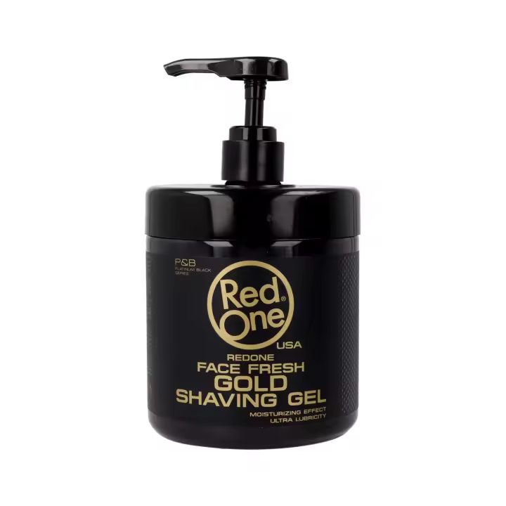 Red one men shaving transparente gold gel 1000 ml,  Belleza y cuidado de tu cabello y tu piel con Red One. - 1