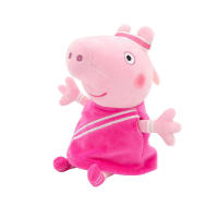 Llavero De Peluche Peppa Pig 19cm Juguete Suave De Cocinero Doctor Entregador Para Niños Decoración De Cumpleaños Regalo - details 23