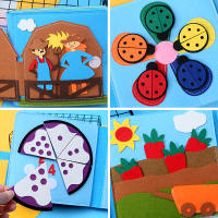 Libro Educativo De Tela Suave 3D Para Bebés Juguete Montessori De Primeros Años Desarrollo Cognitivo Colorido Y Educativo Para Niños - details 10