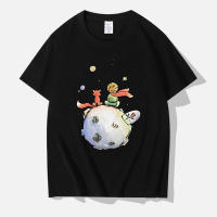 Camiseta De Verano Para Hombre Algodón Con Estampado De Príncipe Cartoon Camiseta Gráfica O-Neck Manga Corta Para Mujer Top Casual - details 9