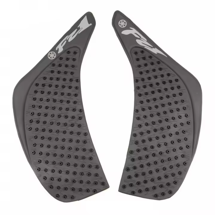 ✅ RajoMotor Grip de goma para deposito Compatible con  YAMAHA FZ1 (2006 – 2007 - 2008 - 2009 - 2010 - 2011 - 2012 - 2013 - 2014 - 2015) GRI5  Grip de goma, Almohadilla de depósito, Protector de depósito, Antideslizante, Motocicleta, Depósito - 1