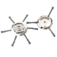 Cabeza De Escobilla Para Maleza Cabeza De Rueda De Acero Para Trimmer Eliminación De Hierba Moja Y Rusticidad Para Jardín - details 10