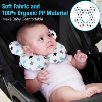 Almohada para el cuello del bebé, almohada en forma de U para niños, almohada mejorada para soporte del bebé, almohada para el cuello del asiento del automóvil, soporte para el cuello del recién nacido en el asiento del automóvil, cochecito, viaje - details 0
