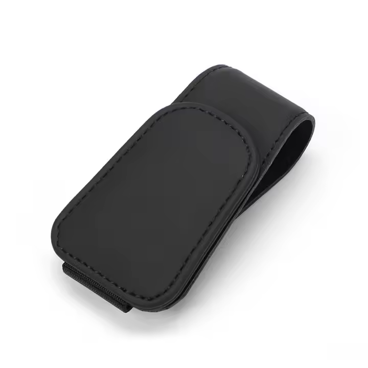 Porta-gafas Universal Para Coche Soporte De Visera Solar Accesorio Automotriz Para Lentes Material ABS Tamaño Compacto - 1