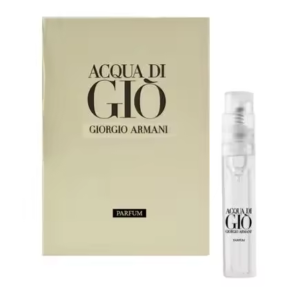 Giorgio Armani ✅ Entrega 24/48h Acqua Di Gio Parfum 1.2ml Perfume Hombre, Fragancia Marina, Intensa y Sofisticada, Muestra Original Ideal para Viaje o Regalo, Envío desde España - 1