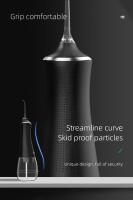 Irrigador bucal Limpiador de dientes USB Recargable Agua Flosser Portátil 300ml Higiene bucal Limpiador de dientes - details 2