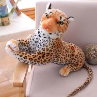 Muñeco De Peluche Realista De Leopardo Y León Juguete De Pantera Suave Para Bebés Regalo De Cumpleaños Para Niños - details 0
