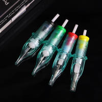 10PCS Agujas De Tatuaje Desinfectadas Y Desechables RL RS RM M1 Para Maquillaje De Labios Y Cejas Permanente Cartridge De Liner Redondo - details 13