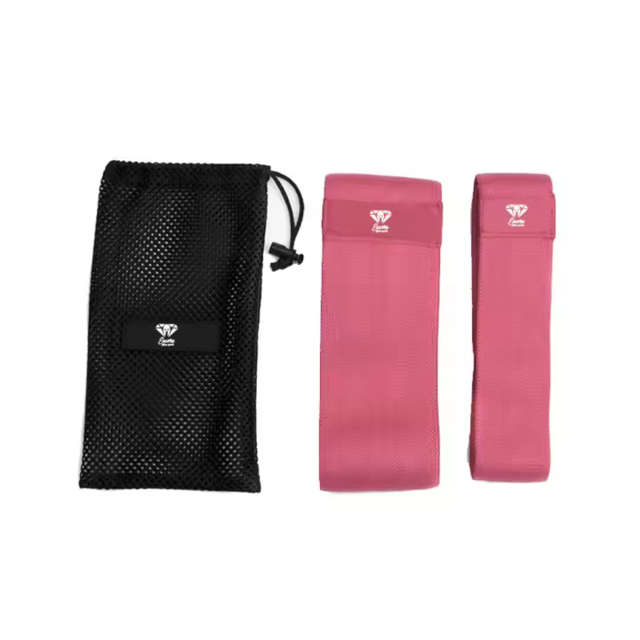 ENCORE FITNESS BOOTY BAND X2 ROSA |  Bandas de Resistencia para Entrenamiento | Ultra Resistentes | Color Rosa - 1