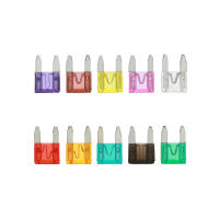 Kit De Fusibles Para Coche Y Camión Mini Blade 100pcs Variedad De Amperajes 40A 3A 5A 7.5A 10A 15A 20A 25A 30A 35A - details 9